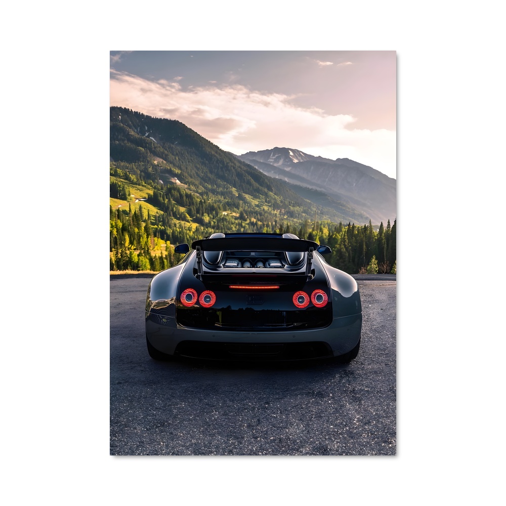 Poster Vitesse Noir